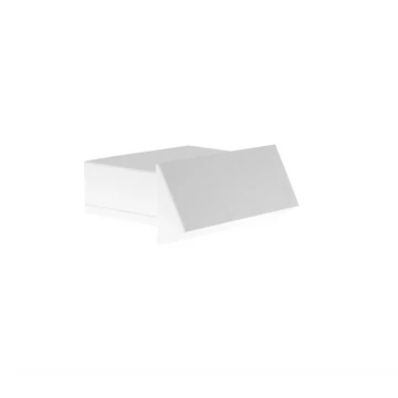 TÉGLALAP KÜLTÉRI ESŐVÉDŐ RÁCS NÉGYZETES FEHÉR 200x90MM