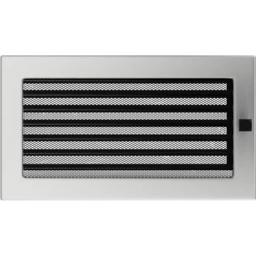 EGYSZERŰ SZELLŐZŐRÁCS INOX 17X30cm ZSALUS