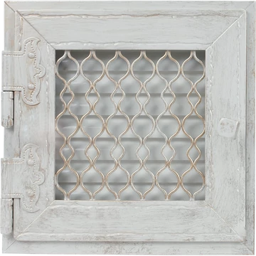 RETRO SZELLŐZŐRÁCS 22X22cm (ZÁRT)