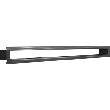 MINIMAL INOX KANDALLÓ SZELLŐZŐRÁCS 6x80cm /HÁTFAL NÉLKÜL/