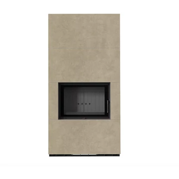 KRATKI FLOKI BOX 8 kW FOKOS RENA KANDALLÓ KŐ BURKOLATTAL FEKETE BELSŐVEL