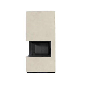 KRATKI FLOKI BOX 8 kW FOKOS SALE KANDALLÓ KŐ BURKOLATTAL BALOS FEKETE BELSŐVEL