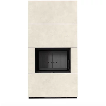 KRATKI FLOKI BOX 8 kW FOKOS TALCO KANDALLÓ KŐ BURKOLATTAL FEKETE BELSŐVEL
