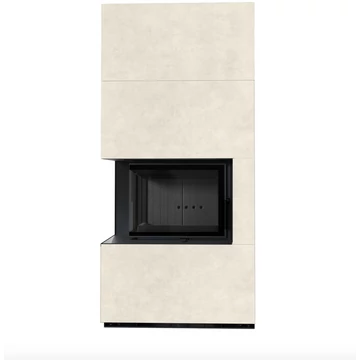 KRATKI FLOKI BOX 8 kW FOKOS TALCO KANDALLÓ KŐ BURKOLATTAL BALOS FEKETE BELSŐVEL