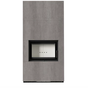 KRATKI FLOKI BOX 8 kW NATURALI GRIGIA KANDALLÓ KŐ BURKOLATTAL 