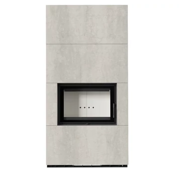 KRATKI FLOKI BOX 8 kW NATURALI PERLA KANDALLÓ KŐ BURKOLATTAL 