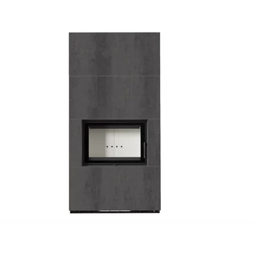KRATKI FLOKI BOX 8 kW NATURALI PIETRA KANDALLÓ KŐ BURKOLATTAL 