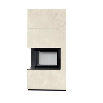 KRATKI FLOKI BOX 8 kW OXIDE BIANCO KANDALLÓ KŐ BURKOLATTAL BALOS