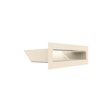 MINIMAL SZELLŐZŐRÁCS KRÉM  6x20cm  HÁTFALLAL