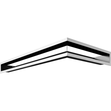 MINIMAL SAROK SZELLŐZŐRÁCS INOX NL/9/8040 SF