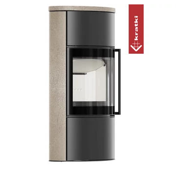 KRATKI BJORN GOLD SATIN MAGASÍTOTT KANDALLÓKÁLYHA TÁROLÓ KERÁMIÁVAL ÉS KERÁMIA FEDLAPPAL