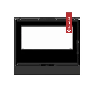 KRATKI KARI 80 KANDALLÓKÁLYHA SZEMKÖZTI ÜVEG FEKETE BELSŐVEL