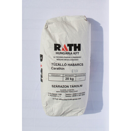 RATH CARATHIN C30 0-0,5 MM HABARCS 20KG/ZSÁK