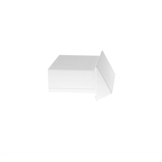 TÉGLALAP KÜLTÉRI ESŐVÉDŐ RÁCS NÉGYZETES FEHÉR 200x90MM