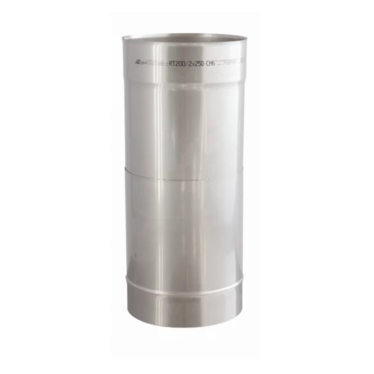 SAVÁLLÓ TELESZKÓPOS EGYENES CSŐ 160MM 2X250MM CH8