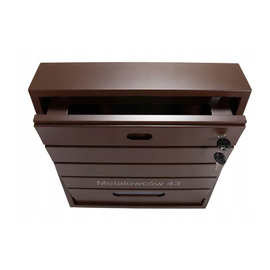 DARCO POSTALÁDA BARNA BSL-3