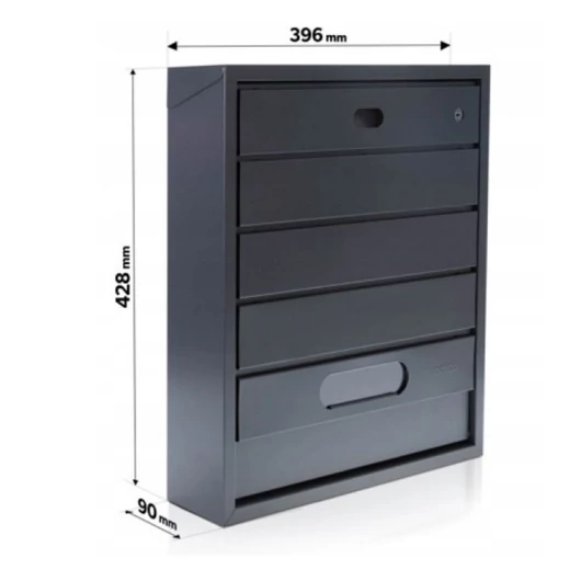 DARCO POSTALÁDA GRAFIT BSL-3