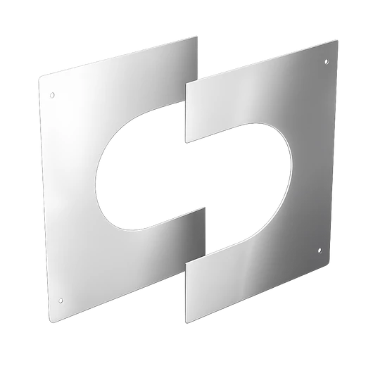 KÉTRÉSZES NÉGYZET ALAKÚ TAKARÓLEMEZ 225