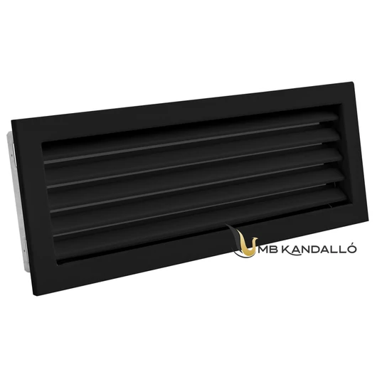 FIX ZSALUS SZELLŐZŐRÁCS 450x220 FEKETE