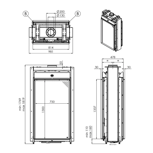 DRU - MAESTRO 75 TALL TUNEL RCH