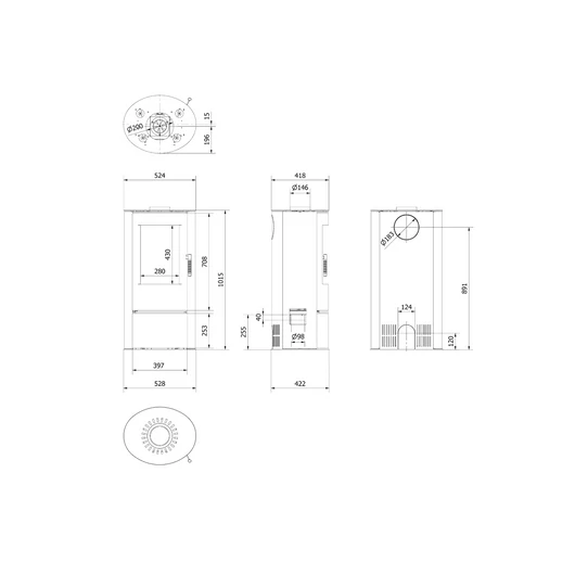 ILDNORD LOKI HORDOZHATÓ KANDALLÓ