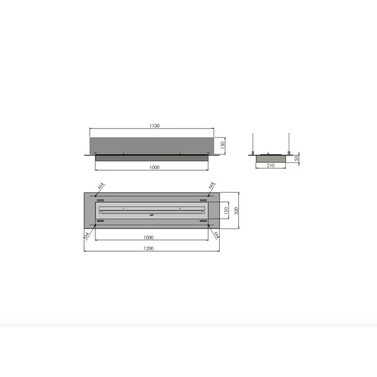 INSERT INOX 1200