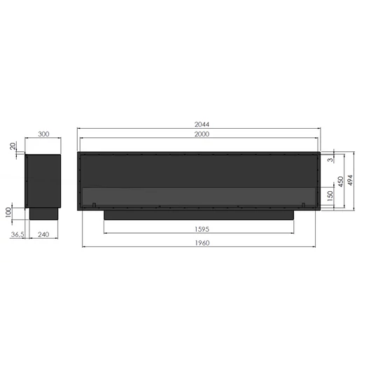 INFIRE INSIDE BLACK 2000  
