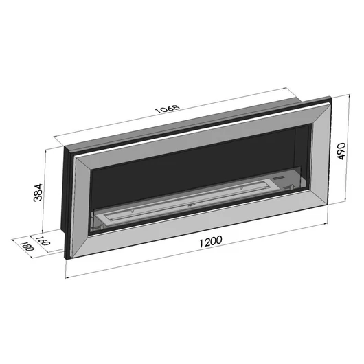SIMPLEFIRE FRAME 1200 FEHÉR