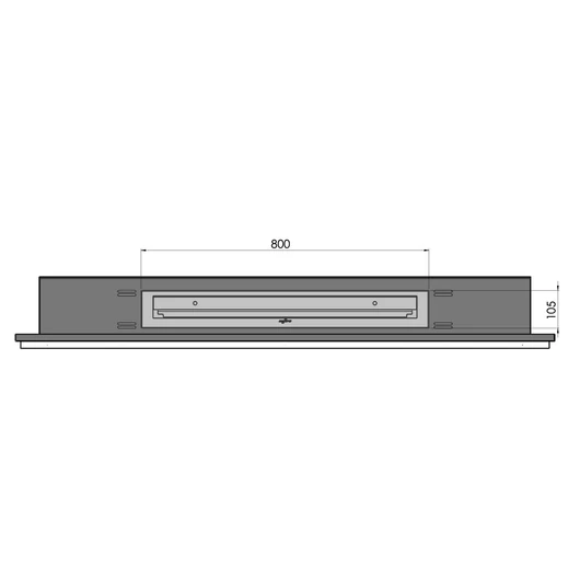SIMPLEFIRE FRAME 1500 FEKETE