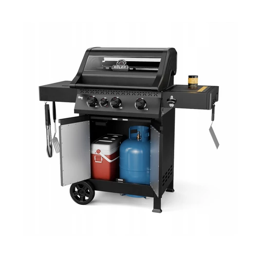 KÖLER KRONE COMPACT BLACK GÁZGRILL