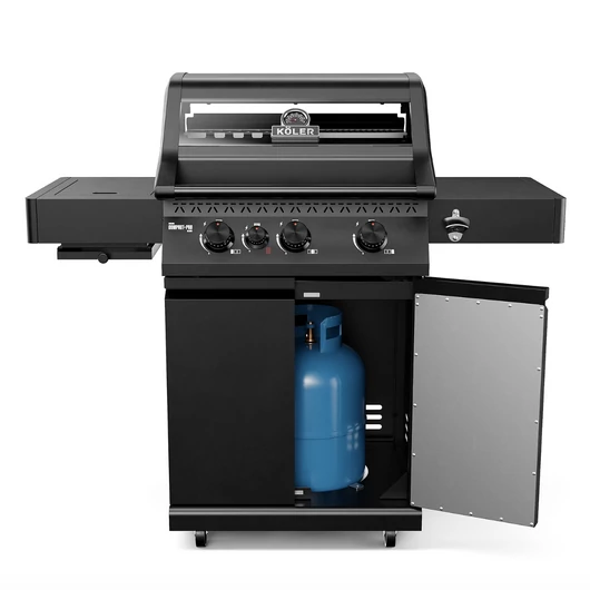 KÖLER KRONE COMPACT PRO BLACK GÁZGRILL