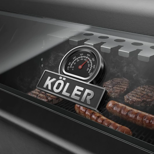 KÖLER KRONE COMPACT PRO BLACK GÁZGRILL