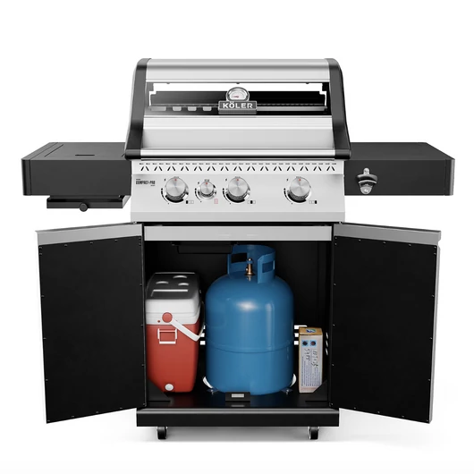 KÖLER KRONE COMPACT PRO SILVER GÁZGRILL