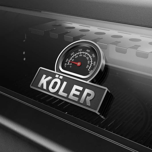 KÖLER KRONE S1 BLACK GÁZGRILL 