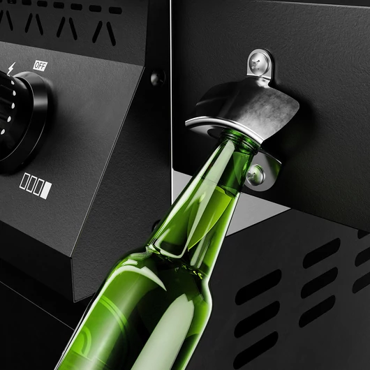 KÖLER KRONE S1 BLACK GÁZGRILL 