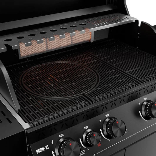 KÖLER KRONE S1 BLACK GÁZGRILL 