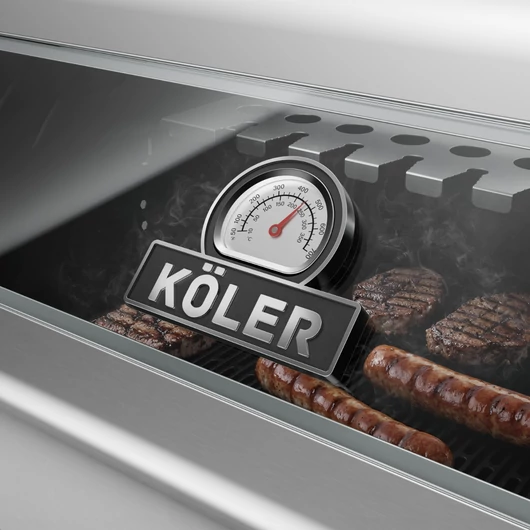 KÖLER KRONE COMPACT SILVER GÁZGRILL