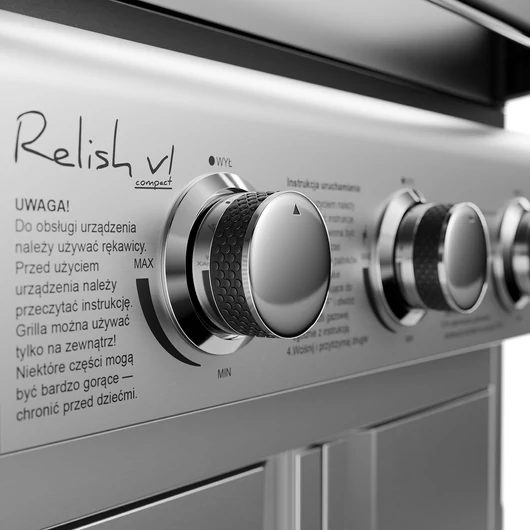 KÖLER RELISH V1 INOX GÁZGRILL