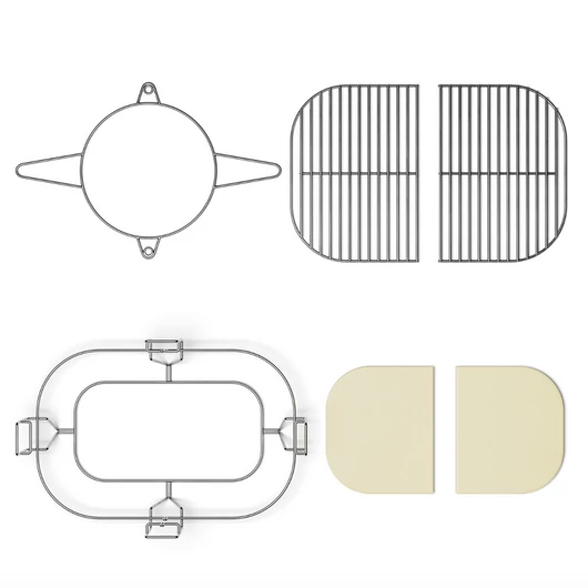 KÖLER KAMADO KERÁMIA OVÁLIS FASZENES GRILL EG23