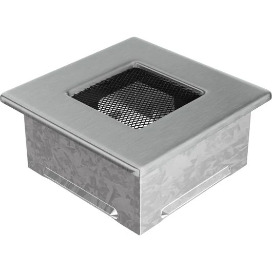 EGYSZERŰ SZELLŐZŐRÁCS INOX 11X11cm