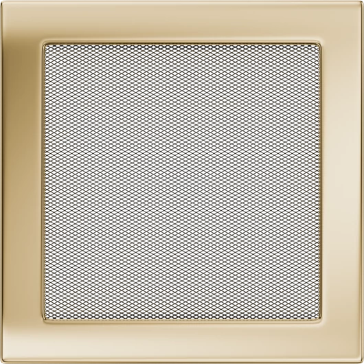 GOLD KANDALLÓ SZELLŐZŐRÁCS 22x22cm