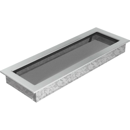 EGYSZERŰ SZELLŐZŐRÁCS INOX 17X49cm