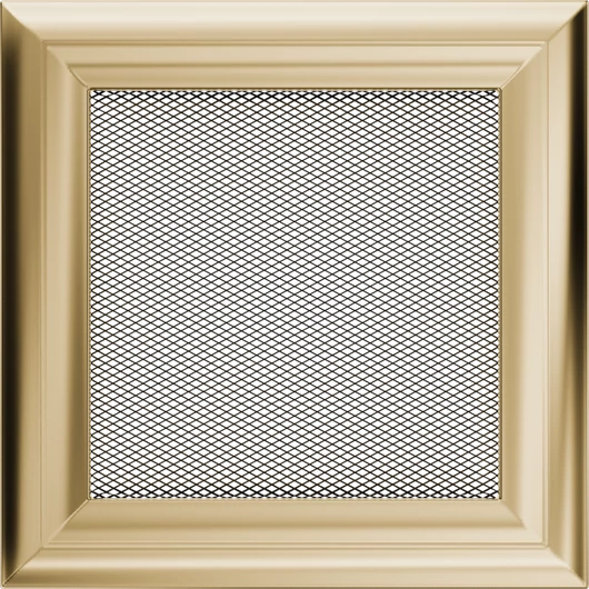 OSKAR SZELLŐZŐRÁCS ARANY 17x17cm
