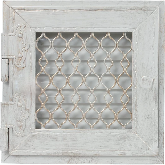 RETRO SZELLŐZŐRÁCS 22X22cm (ZÁRT)