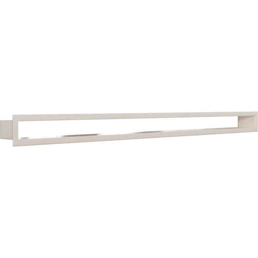 MINIMAL KRÉM KANDALLÓ SZELLŐZŐRÁCS 6x100cm /HÁTFAL NÉLKÜL/