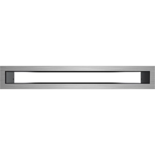 MINIMAL INOX KANDALLÓ SZELLŐZŐRÁCS 6x40cm /HÁTFAL NÉLKÜL/