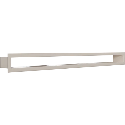 MINIMAL KRÉM KANDALLÓ SZELLŐZŐRÁCS 6x80cm /HÁTFAL NÉLKÜL/