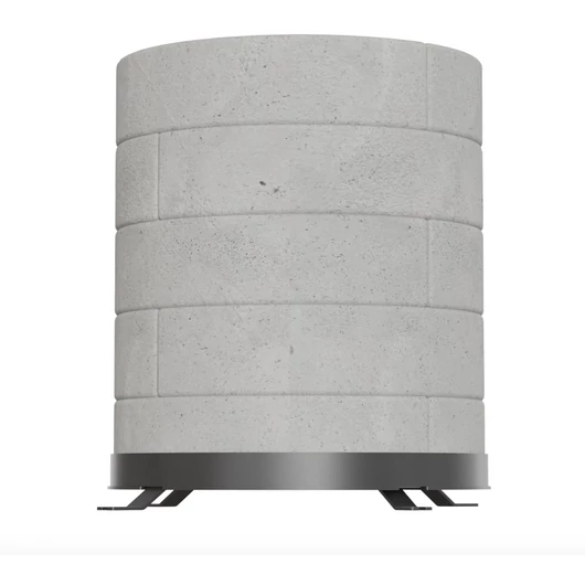 HŐTÁROLÓ BETON GYŰRŰ TORA/L KÁLYHÁKHOZ 10DB 5 RÉTEGŰ 150Ø