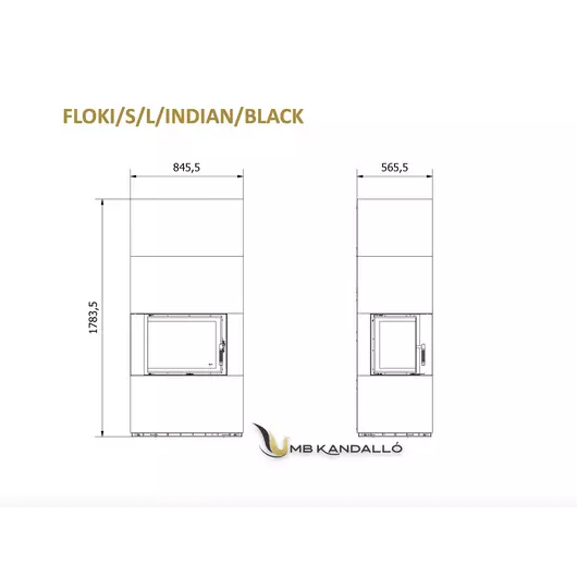 KRATKI FLOKI BOX INDIAN BLACK BALOS