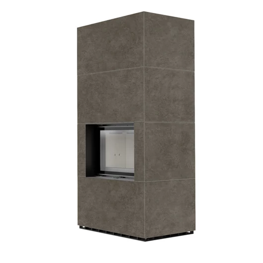 KRATKI FLOKI BOX 8 kW FOKOS PIOMBO KANDALLÓ KŐ BURKOLATTAL